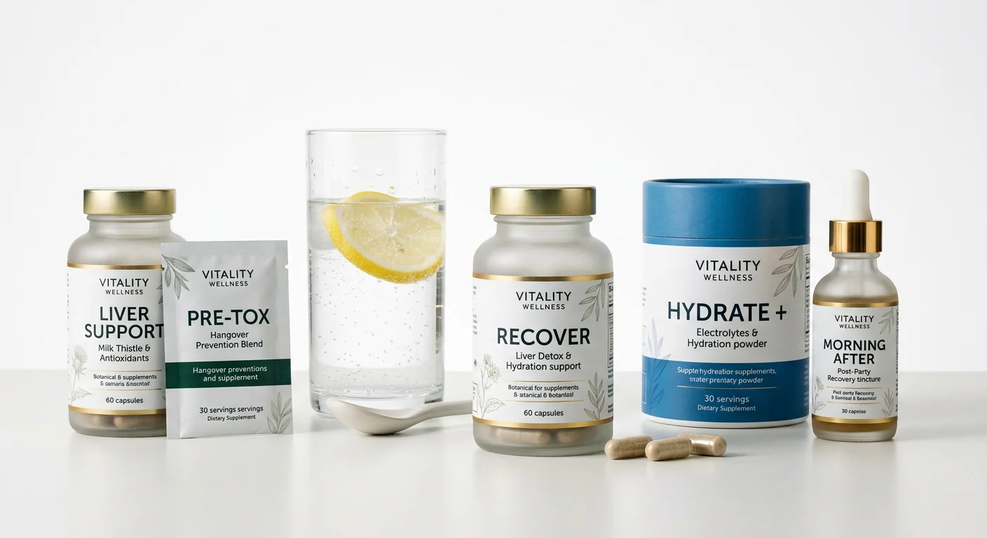 Hangover Prevention & Recovery Supplement Stack 2026: DHM, NAC, Milk Thistle, Electrolytes & Ginger